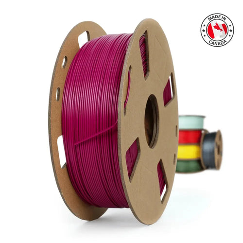 3D Printing Canada Fuchsia - Canadian-made PLA+ Filament - 1.75mm, 1 kg