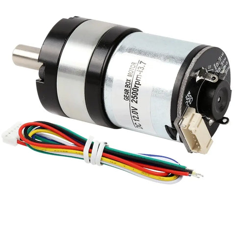 DC Planetary Geared Motor w/ Encoder Diameter 36mm  - 12V 1800RPM