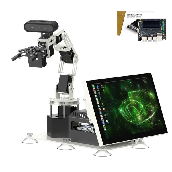 Yahboom DOFBOT Pro 3D Depth Vision Robotic Arm-Ultimate Version with Jetson NANO 4GB SUB Board