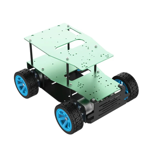 Yahboom Aluminum Alloy ROS Robot Car Chassis--Pendulous 4WD Chassis(Medium)