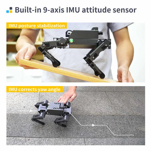 Yahboom Dogzilla S1 12 DOF Visual AI Desktop Quadruped Bionic ROS2 Robot Dog for Raspberry Pi 5 (w/o Raspberry Pi Board)