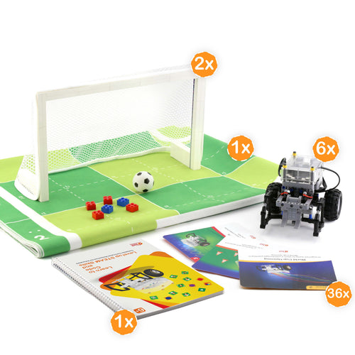 Orange Tart LEGO Compatible Soccer Robot Classroom Pack