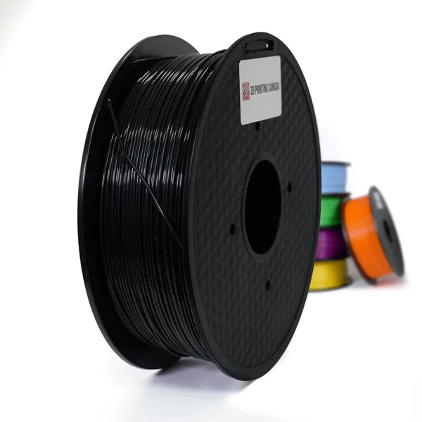 Black Standard PLA Filament - 1.75mm, 1kg