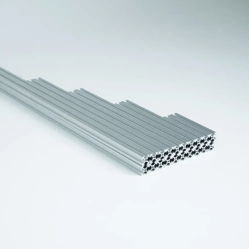 0808 Aluminum Profiles, 8x8mm, 1000mm, 4 Pieces, Silver