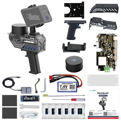 PALMSLAM Handheld LiDAR Scanner for mapping-- With EAI 4ROS Lidar