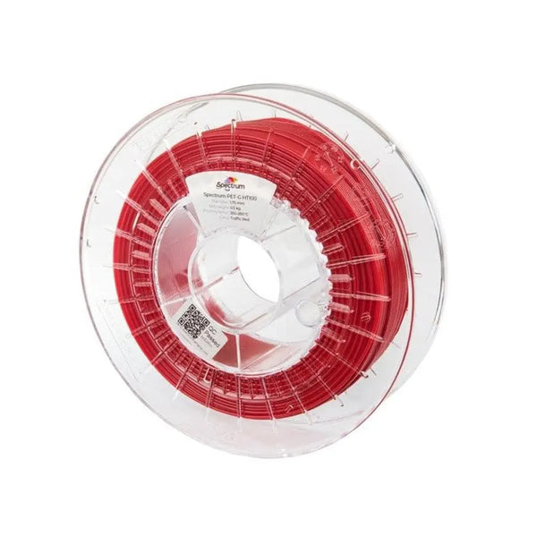 Traffic Red - 1.75mm Spectrum PET-G HT100 Filament - 0.5 kg