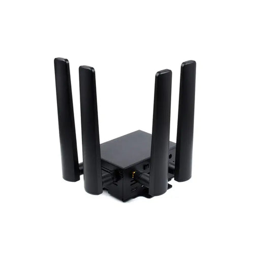 5G HAT for RPi, 4 Antennas LTE-A, Multi Band, 5G/4G/3G HAT RM500Q-GL w/ Case, US