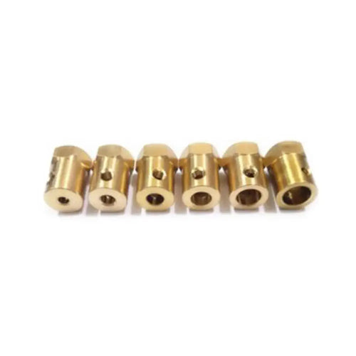 5mm Brass Hex Mounting Hub