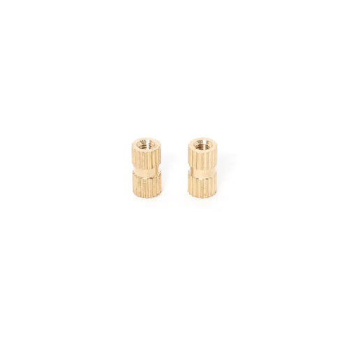 M3x10mm Press-in Brass Knurled Insert Nut (Qty 2)