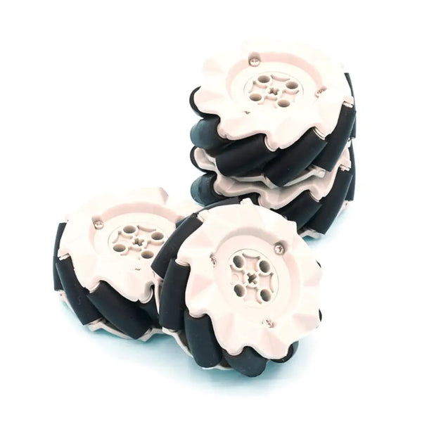 64mm Mecanum Wheel Set (2x Left, 2x Right)