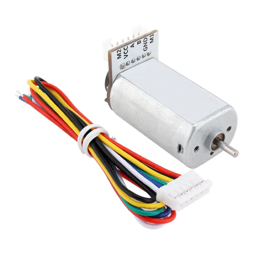 DC 6V 12V Micro Motor w/ Encoder, 12V, 16000rpm