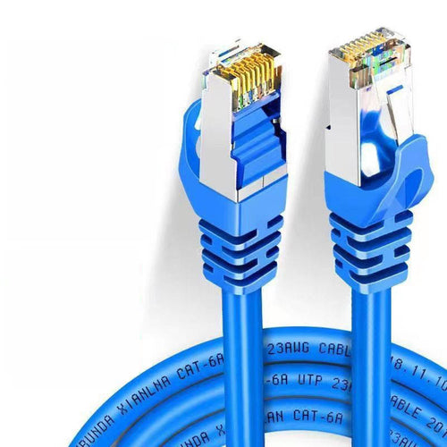 CAT6e Ethernet Cable with metal head (10m Blue)
