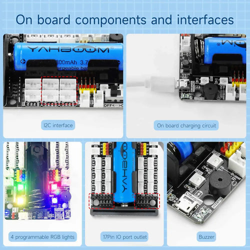 Yahboom Super:Bit Expansion Board for micro:bit--Building Block Advanced Kit