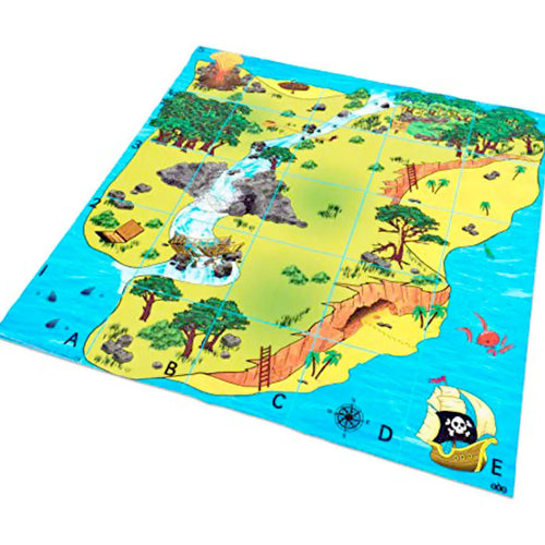 TTS Bee Bot &amp; Blue Bot Treasure Island Mat