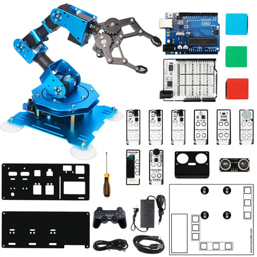 Hiwonder Xarm UNO Robotic Arm w/ Arduino Development Sensor Kit