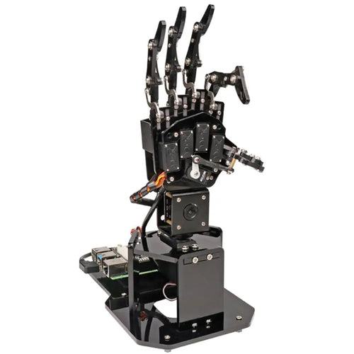 Hiwonder uHandPi Raspberry Pi Robotic Hand AI Vision Python Programming (Right Hand with Raspberry Pi 5 4GB)