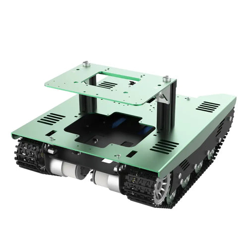 Yahboom Aluminum Alloy ROS Robot Car Chassis--Crawler Chassis