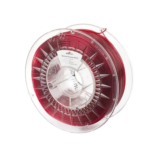 Spectrum PETG Transparent Red 1.75mm Filament - 1 kg