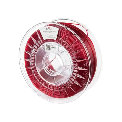 Transparent Red - 1.75mm Spectrum Premium PCTG Filament - 1 kg