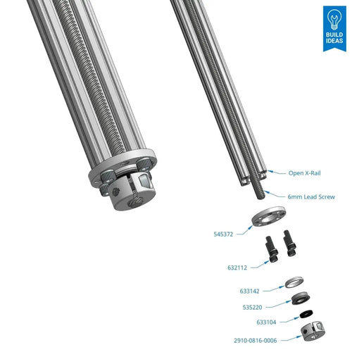 6mm Lead Screws 350mm