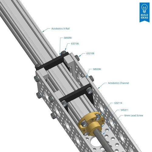 6mm Lead Screws 350mm