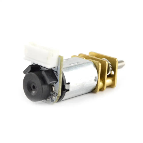 6V 100:1 155RPM Micro Metal Gearmotor w/ Encoder