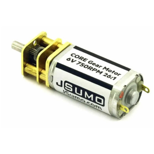 JSumo 6V Micro Metal Gearmotor 750RPM