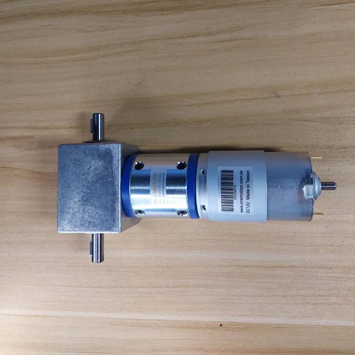 2 Output Shaft Right Angle Gear Motor, 58 RPM