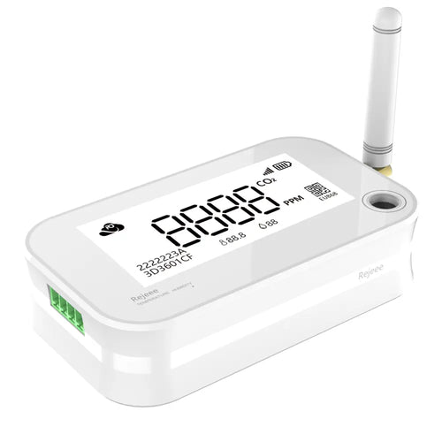 Rejeee LoRaWAN CO2 Sensor with 2.9-inch E-paper