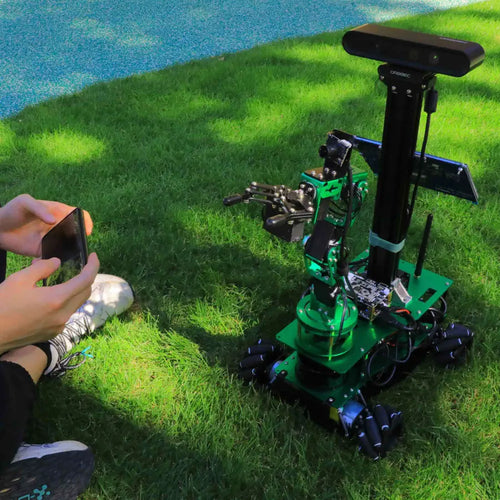 Yahboom Rosmaster X3 Plus 6-DOF Robotic Arm with AI Vision and Voice Control RaspberryPi Version(RaspberryPi 5 Board NOT include)