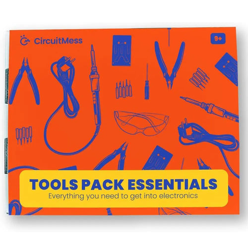 CircuitMess Tools Pack Essentials Kit, Learn how to Solder and Assemble Cool Electronics Projects