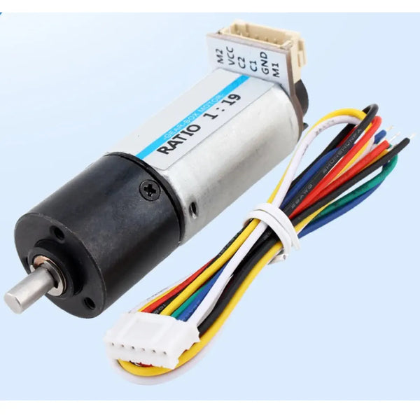 20D Planetary Gearmotor w/ Encoder - 12V 780RPM