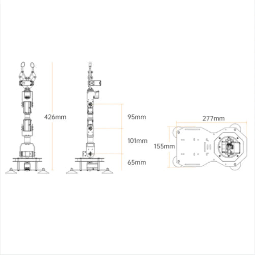 xArm ESP32 Bus Servo Robotic Arm Powered by Open-source ESP32 Python Programmable Robot