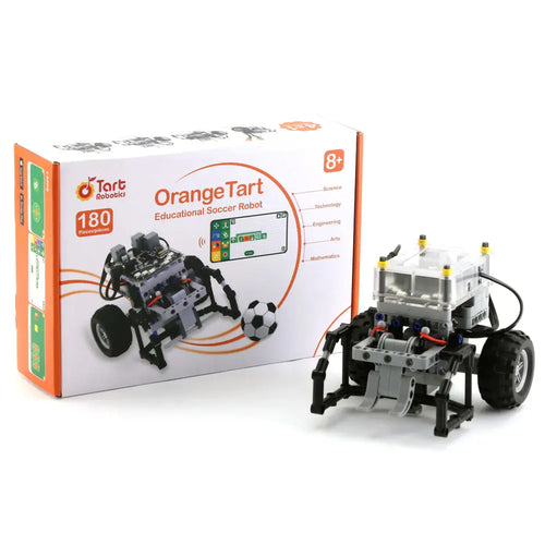 Orange Tart LEGO Compatible Soccer Robot