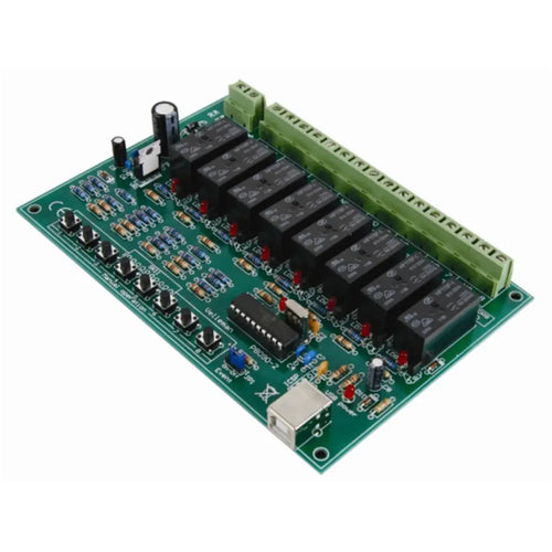 8-Channel USB Relay Card