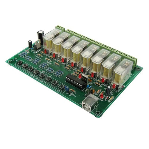 8-Channel USB Relay Card