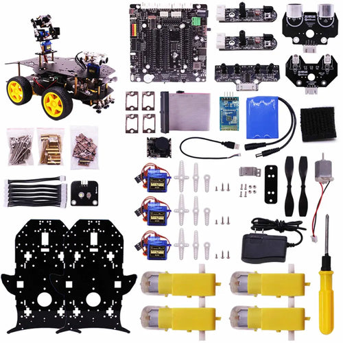 Yahboom 4WD Smart Robot w/ AI Vision Features for Raspberry Pi 4B (w/o Raspberry Pi 4B Board)