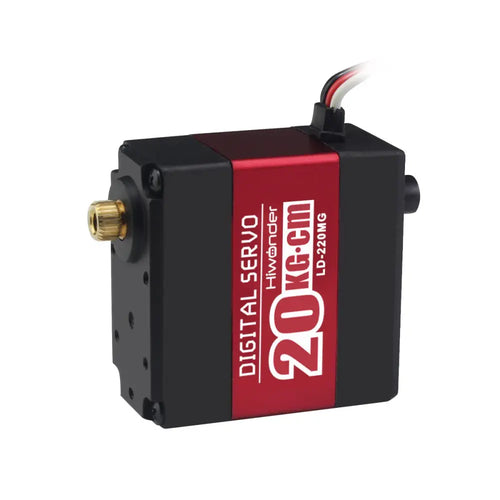 Hiwonder LD-220MG Full Metal Gear Digital Servo with Metal Servo Horn &amp; Bracket