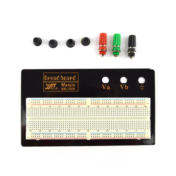 830 Tie Point Solderless Breadboard