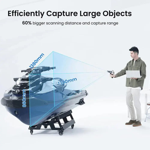 Revopoint RANGE 2 3D Scanner: Fast and Powerful Large Object 3D Scanning