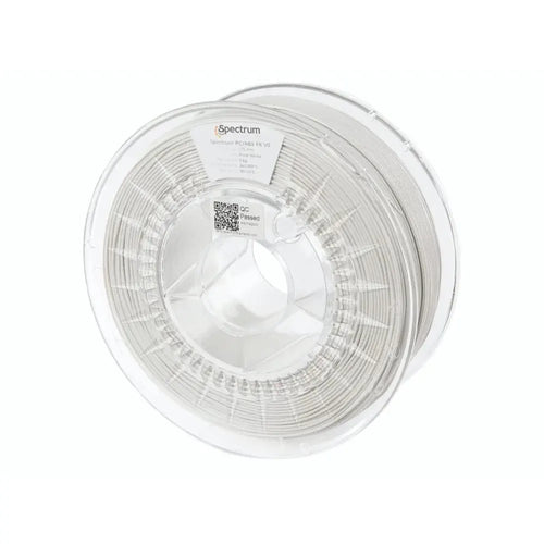 White 1.75mm Spectrum PC/ABS FR V0 Filament, 1 kg