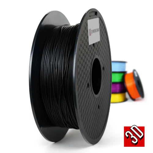 3D Printing Canada Black - Standard TPE85A Filament - 1.75mm, 0.5kg