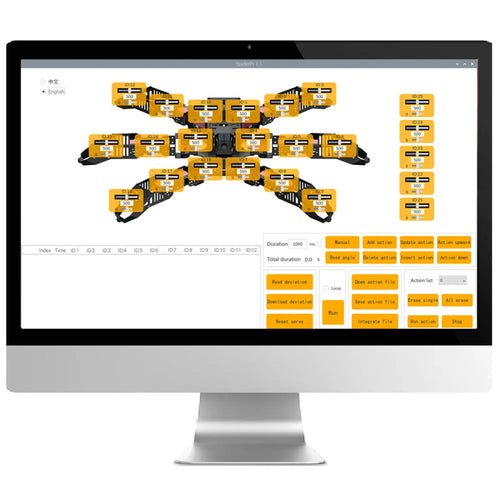 SpiderPi Pro: Hiwonder Hexapod Robot with AI Vision Robotic Arm Powered by Raspberry Pi (Raspberry Pi 4B 4GB Included)