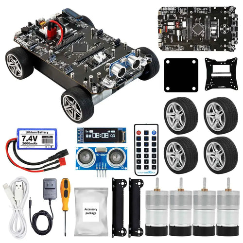 STM32 Smart Car with Multifunctional Development Board