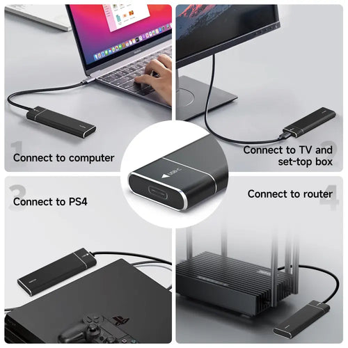 M.2 SSD Enclosure Support NVMe protocol and M Key/B&amp;M Key interface