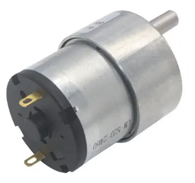 DC Motor with 37D Gearhead 6VDC 266rpm