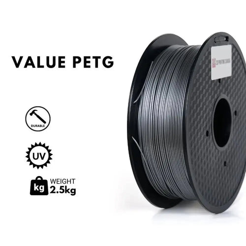 Green Value PETG Filament - 1.75mm, 2.5kg