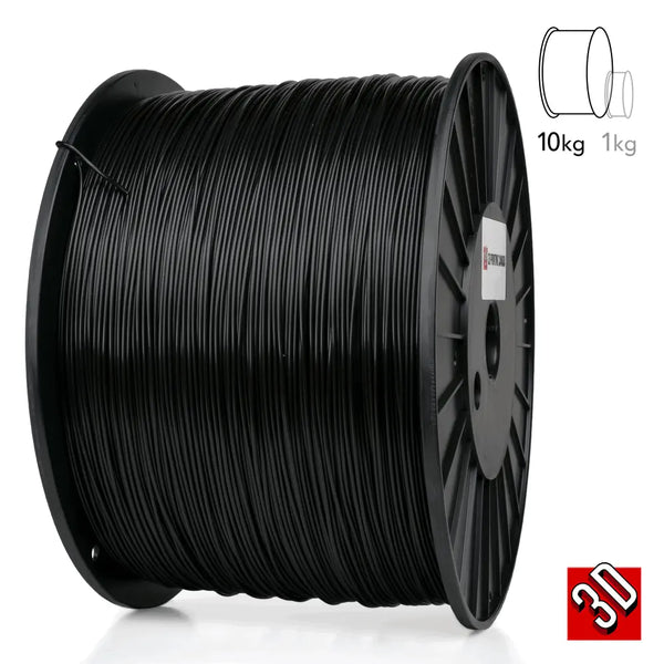 3D Printing Canada Black- Standard PETG Filament - 1.75mm, 10kg