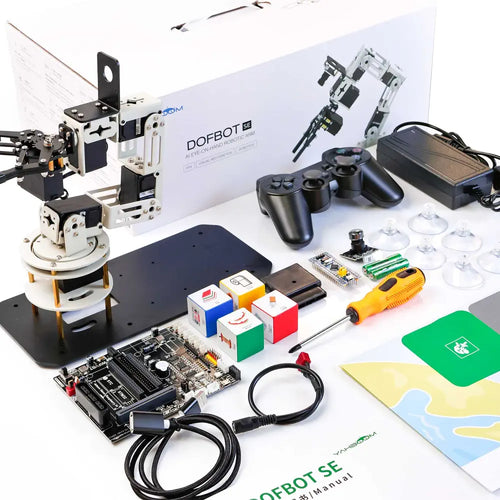 DOFBOT SE AI Vision Robotic Arm with ROS2 Python Programming (Virtual Machine Version)