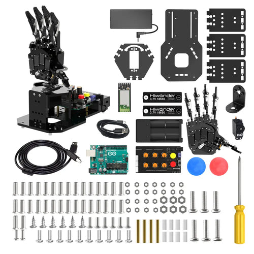 uHand UNO Open Source AI Bionic Robot Hand Support Somatosensory Control, Arduino Programming (Starter Kit)